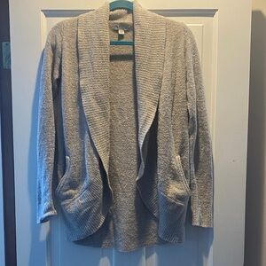 Barefoot Dreams Soft Gray Cardigan